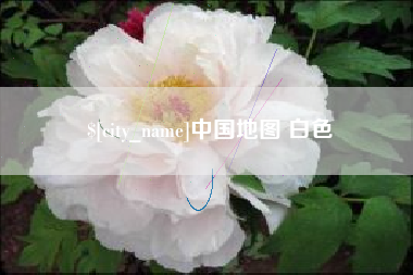 任丘中国地图 白色