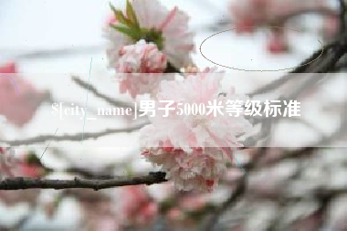 任丘男子5000米等级标准