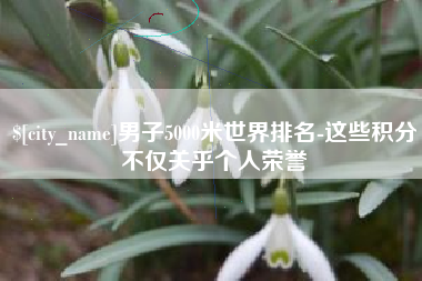 任丘男子5000米世界排名-这些积分不仅关乎个人荣誉