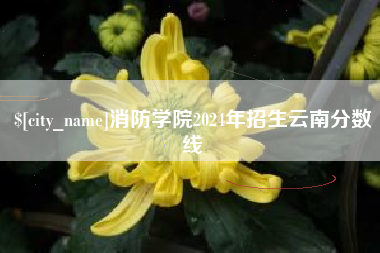 任丘消防学院2024年招生云南分数线
