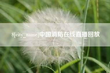 任丘中国消防在线直播回放