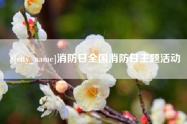 任丘消防日全国消防日主题活动