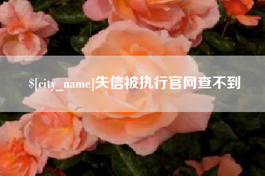 任丘失信被执行官网查不到