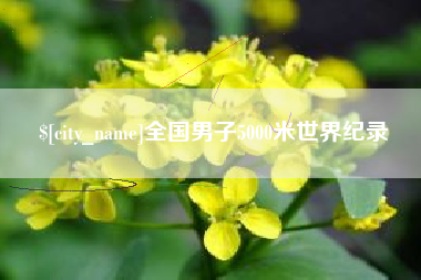 任丘全国男子5000米世界纪录