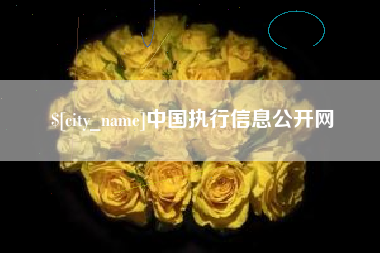任丘中国执行信息公开网