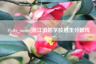任丘浙江消防学校招生分数线