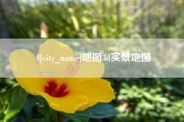 任丘地图3d实景地图