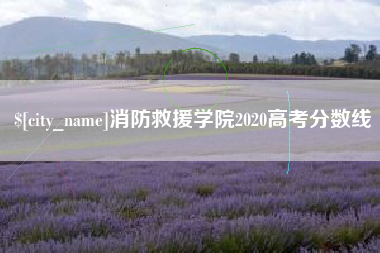 任丘消防救援学院2020高考分数线