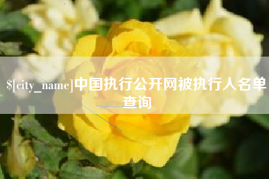 任丘中国执行公开网被执行人名单查询