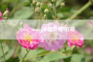 任丘中国地图9宫格