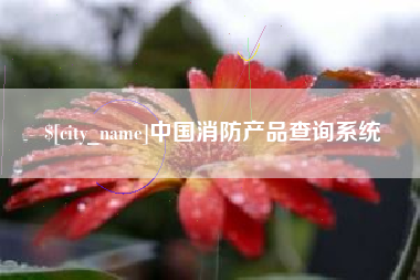 任丘中国消防产品查询系统