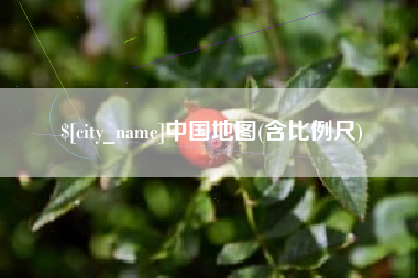 任丘中国地图(含比例尺)