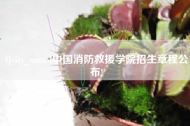 任丘中国消防救援学院招生章程公布!